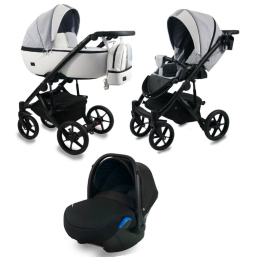 Bexa Air Grey Bērnu Ratiņi 3in1 Bexa Air Grey Bērnu Ratiņi 3in1