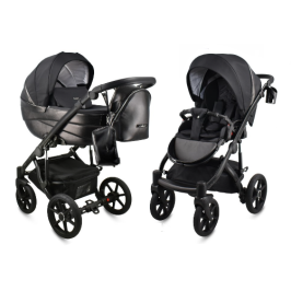 Bexa Ideal Limited Edition ID13 Black Bērnu Ratiņi 2in1 Bexa Ideal Limited Edition ID13 Black Bērnu Ratiņi 2in1