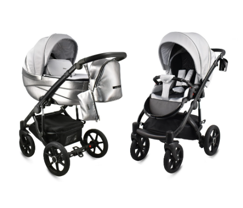 Bexa Ideal Limited Edition ID16 Silver Детская Коляска 2в1