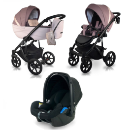 Bexa Ideal Limited Edition LE102 Pink Bērnu Ratiņi 3in1 Bexa Ideal Limited Edition LE102 Pink Bērnu Ratiņi 3in1