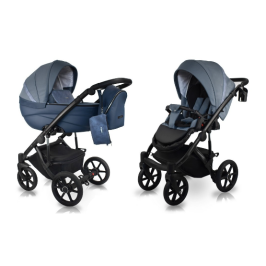 Bexa Ideal Limited Edition LE104 Blue Bērnu Ratiņi 2in1 Bexa Ideal Limited Edition LE104 Blue Bērnu Ratiņi 2in1