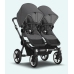 Bugaboo Donkey 5 DUO Blue Stormy Black frame Rati-Transformeris dažāda vecuma bērniem