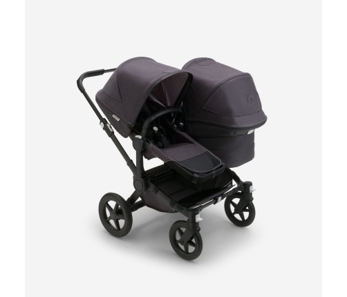 Bugaboo Donkey 5 DUO Blue Stormy Black frame Rati-Transformeris dažāda vecuma bērniem