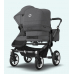 Bugaboo Donkey 5 DUO Midnight black Black frame Rati-Transformeris dažāda vecuma bērniem