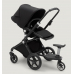 Bugaboo Donkey 5 DUO Midnight black Black frame Rati-Transformeris dažāda vecuma bērniem