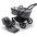 Bugaboo Donkey 5 Grey Melange Black frame Bērnu Ratiņi Transformeris 2in1 (bez jumta)