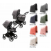 Bugaboo Donkey 5 Grey Melange Graphite frame Bērnu Ratiņi Transformeris 2in1 (bez jumta)