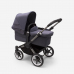 Bugaboo Donkey 5 Mono Stormy Blue Graphite frame Bērnu Ratiņi Transformeris 2in1