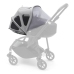 Bugaboo Donkey breezy Sun canopy Misty Grey Jumtiņš ratiem