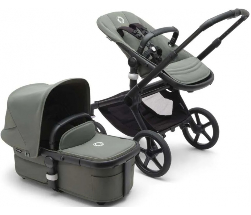 Bugaboo Fox 5 Forest Green Детская Коляска 2в1 Черная рама