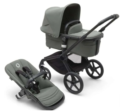 Bugaboo Fox 5 Forest Green Детская Коляска 2в1 Черная рама