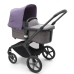 Bugaboo Fox 5 Grey Melange Детская Коляска 2в1 Black Pама + Kапюшон Astro Purple