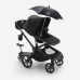 Bugaboo Fox 5 Grey Melange Bērnu Ratiņi 2in1 Grafīta rāmis + Jumts Astro Purple