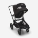 Bugaboo Fox 5 Grey Melange Bērnu Ratiņi 2in1 Grafīta rāmis + Jumts Breezy Midnight Black