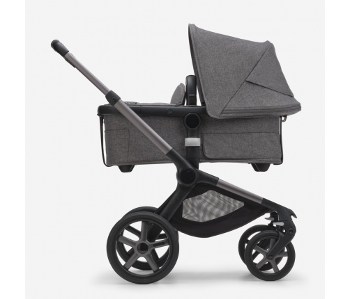 Bugaboo Fox 5 Grey Melange Детская Коляска 2в1 Графитовая рама