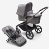 Bugaboo Fox 5 Grey Melange Детская Коляска 2в1 Графитовая рама