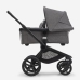 Bugaboo Fox 5 Grey Melange Детская Коляска 2в1 Черная рама