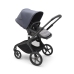 Bugaboo Fox 5 Grey Melange Детская Коляска 2в1 Black Pама + Kапюшон Stormy Blue