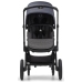 Bugaboo Fox 5 Grey Melange Детская Коляска 2в1 Black Pама + Kапюшон Stormy Blue