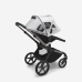 Bugaboo Fox 5 Midnight black Детская Коляска 2в1 Графитовая рама + Kапюшон Breezy V2 Misty Grey