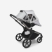 Bugaboo Fox 5 Midnight black Детская Коляска 2в1 Графитовая рама + Kапюшон Breezy V2 Misty Grey