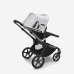 Bugaboo Fox 5 Midnight black Детская Коляска 2в1 Графитовая рама + Kапюшон Breezy V2 Misty Grey