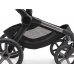 Bugaboo Fox 5 Midnight black Bērnu Ratiņi 2in1 Grafīta rāmis + Jumts Breezy V2 Pine Green