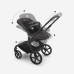 Bugaboo Fox 5 Midnight black Детская Коляска 2в1 Графитовая рама + Kапюшон Misty White