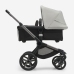 Bugaboo Fox 5 Midnight black Детская Коляска 2в1 Графитовая рама + Kапюшон Misty White