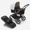 Bugaboo Fox 5 Midnight black Детская Коляска 2в1 Графитовая рама + Kапюшон Misty White