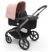 Bugaboo Fox 5 Midnight black Детская Коляска 2в1 Графитовая рама + Kапюшон Morning Pink