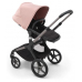 Bugaboo Fox 5 Midnight black Детская Коляска 2в1 Графитовая рама + Kапюшон Morning Pink