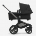 Bugaboo Fox 5 Midnight black Bērnu Ratiņi 2in1 Grafīta rāmis + Melns jumts