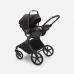 Bugaboo Fox 5 Midnight black Bērnu Ratiņi 2in1 Grafīta rāmis + Melns jumts