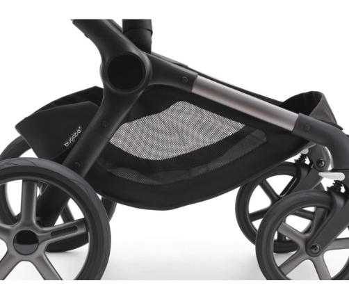 Bugaboo Fox 5 Midnight black Детская Коляска 2в1 Графитовая рама + Черный капюшон Breezy V2