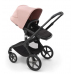 Bugaboo Fox 5 Midnight black Детская Коляска 2в1 Черная рама + Kапюшон Morning Pink