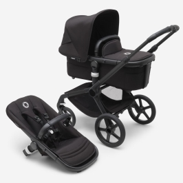 Bugaboo Fox 5 Midnight black Детская Коляска 2в1 Черная рама Bugaboo Fox 5 Midnight black Детская Коляска 2в1 Черная рама
