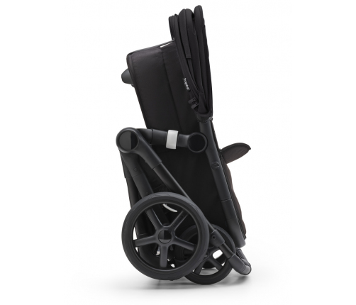 Bugaboo Fox 5 Midnight black Breezy Bērnu Ratiņi 2in1 Melns rāmis