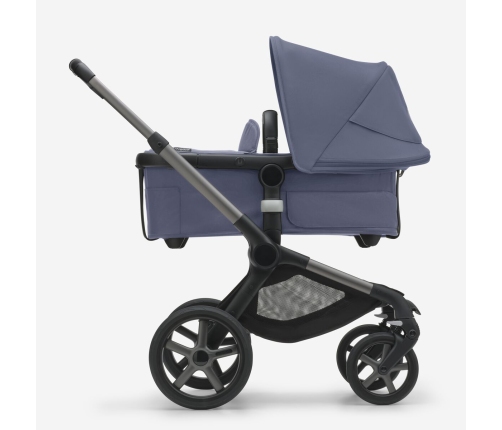 Bugaboo Fox 5 Stormy Blue Детская Коляска 2в1 Графитовая рама