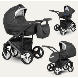 Camarelo Baleo BA-11 Bērnu Ratiņi 3in1 Camarelo Baleo BA-11 Bērnu Ratiņi 3in1