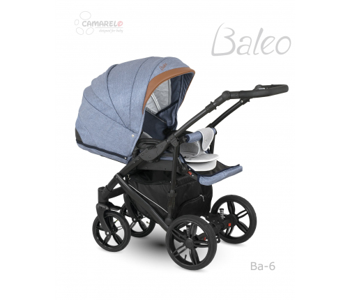 Camarelo Baleo BA-6 Bērnu Ratiņi 2in1