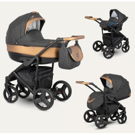 Camarelo Baleo BA-9 Bērnu Ratiņi 3in1 Camarelo Baleo BA-9 Bērnu Ratiņi 3in1