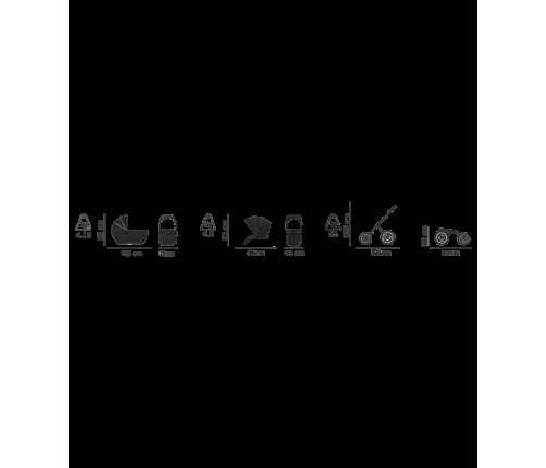 Camarelo Belagio BG-06 Bērnu Ratiņi 3in1