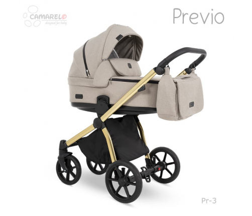 Camarelo Previo PR-3 Bērnu Ratiņi 2in1