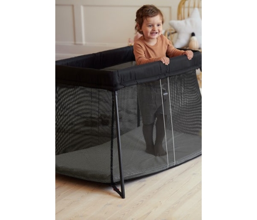 Манеж-Кровать BabyBjorn Travel cot Light Mesh Black 040280