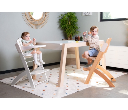 Childhome Evosit Natural Beige 2in1 Barošanas Krēsls