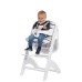 CHILDHOME Lambda 3 Black Barošanas Krēsls Transformeris