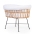 Childhome Rattan Ecru White Natural Kолыбель Плетеная