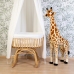 Childhome Rattan Rocking White Natural Kолыбель Качалка Плетеная