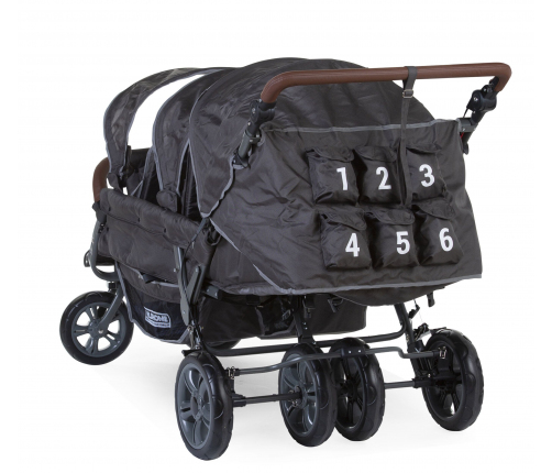 Childhome Sixseater Autobrake Anthracite Детская Коляска Шестиместная
